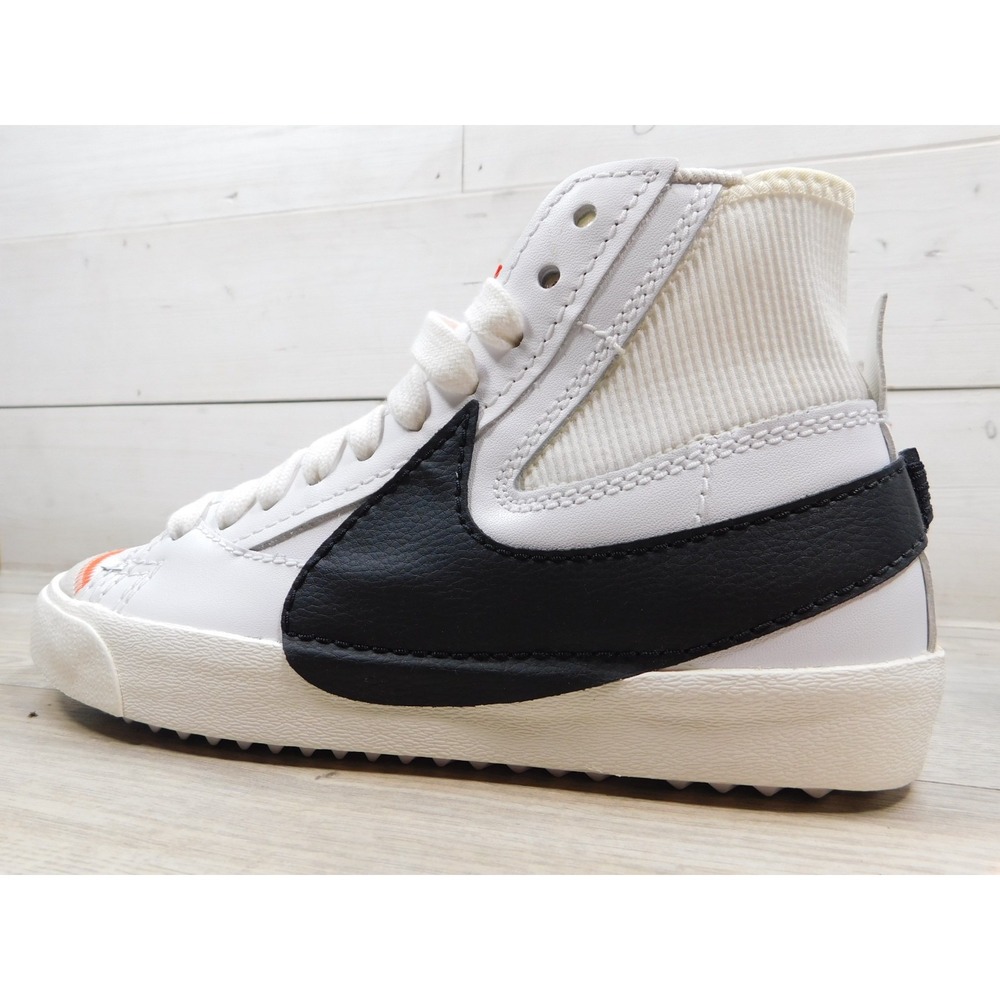 Nike Blazer Mid '77 Jumbo White Black Men's Lifestyle Shoes DD3111-100 Mens 7.5 - Picture 3 of 11